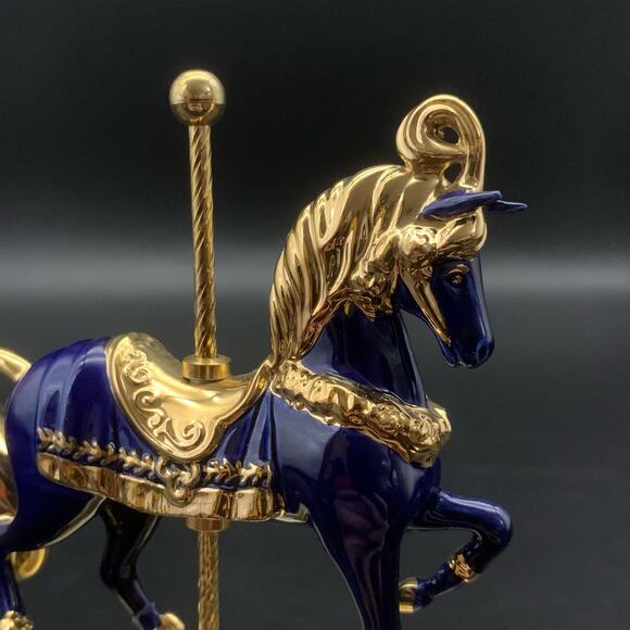 The Franklin Mint Other - Vintage 1996 Franklin Mint Carousel Horse Figurine